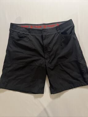 Wrangler Men's ATG Cargo Shorts Size 42 Black Outdoor Hiking Camping